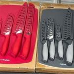 QVC HSN New CookingLight 6Pc Set - 5 Cutlery Utensils w/Cutting Mat