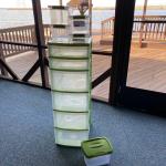 LOT137: Green Storage Containers
