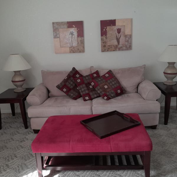 Photo of living room set