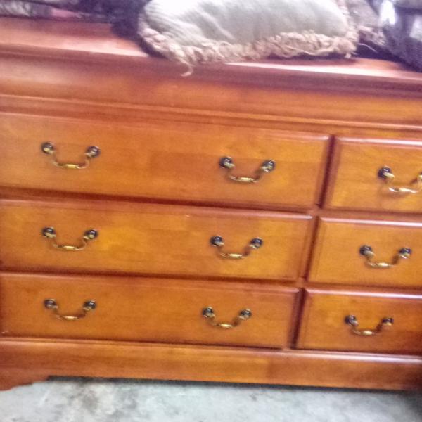 Photo of double wide dresser