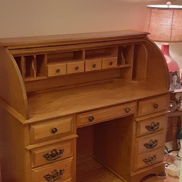 Photo of ANTIQUE ROLL TOP DESK