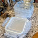 Misc. Storage containers with Lids 