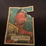 1952 Topps Mickey Mantle (Reprint, perhaps)?
