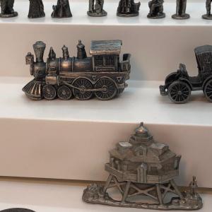Photo of Lot 54: Miniature Pewter Trinkets & More