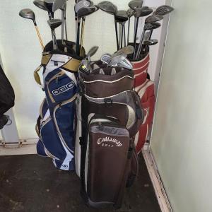 Photo of LOT 72R: Golf Club & Bags Lot: Callaway, Ogio & More