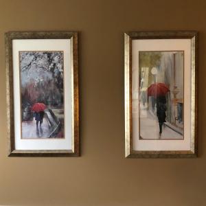 Photo of LOT152M: "A Walk in the Park" & "I Will Be There" prints by Aimee Wilson