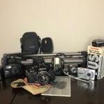 LOT130M: Miranda Dx-3 35mm Film Camera w/ Case & Manual, Photography Accessories