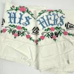 Hand Embroidered Pillow Cases