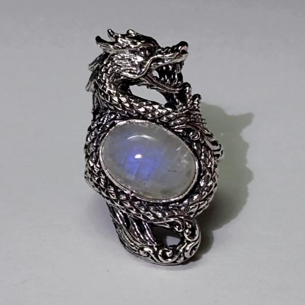 Photo of Bali Legacy Moonstone Dragon Ring