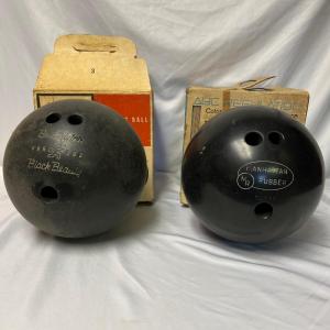Photo of Brunswick Black Beauty & Manhattan Bowling Balls (BS-RG)