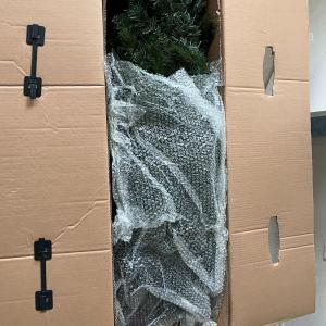 Photo of Wesley Spruce LED Pre-Lit 7.5 Foot Artificial Christmas Tree