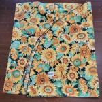Sunflower print table cloth