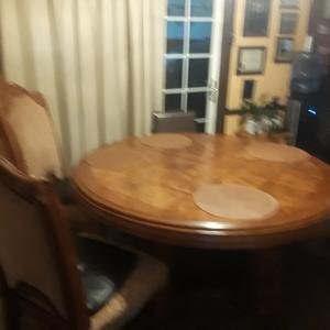 Photo of Dinner room Table with six chairs 