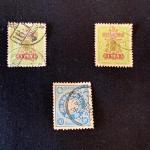 3 Vintage Japan Stamps