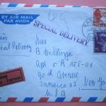 1956 SPECIAL DELIVERY Cover from Switzerland to NY City