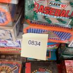 Massive Lot - EMPTY Baseball Card Set Boxes - Lot 834