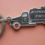 Vintage 1960's ANSDELL Figural  Truck Advertising Keychain