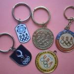 (5) Different Vintage Olympics Keychains