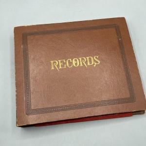 Photo of Vintage 45 RPM Record Binder Book