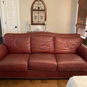 Photo of Genuine leather couch
