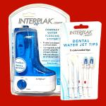Interplak Compact Water Flossing System & 5 Dental Water Tips
