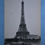 Paris France "La Tour Eiffel" from early 1900's