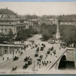 Paris France Postcard - Le Place du Chatelet, pre 1910