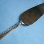 Large Pie or Cake Server Silver Handle