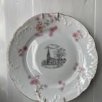 Antique Advertising Plate Woburn MA