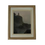 "Split Rock in Fog" by Shirley Longfellow Signed Limited Edition Photograph