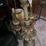Lot of Midcentury lamps