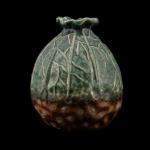 Veined Leaf Design Vase