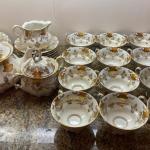 Bavarian Gilt Tea Set for 12