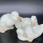 Vintage Lladro Nao  Sleeping Ducks and brother duck