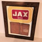 Lot #60  Vintage JAX Beer Wallet and Uniform Patch