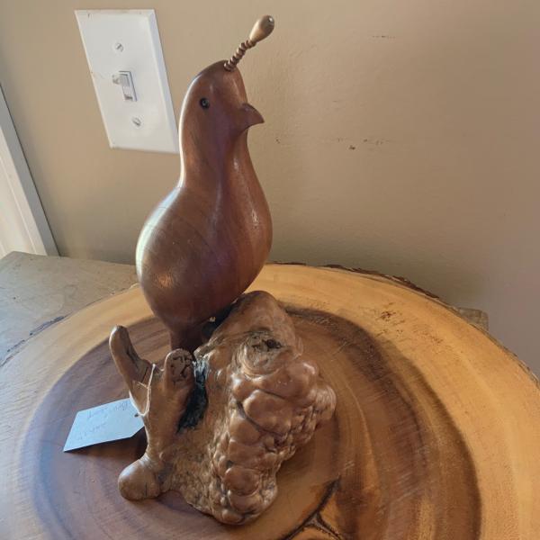 Photo of Carved quail 