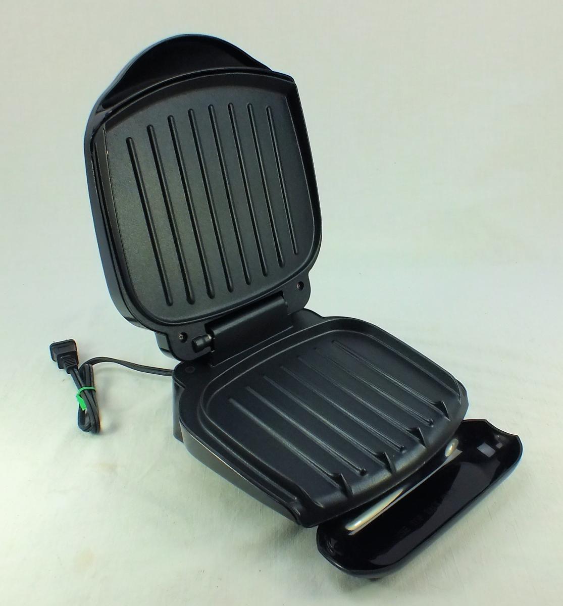 George Foreman Electric Grill 2 Serving Classic Plate 14254 01 Snaplist