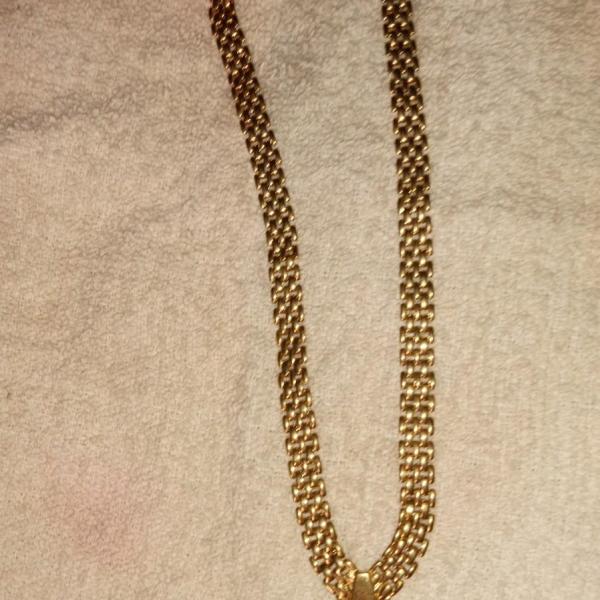 Photo of 21 Gram 24k Yellow Gold Heavy Ladies Necklace