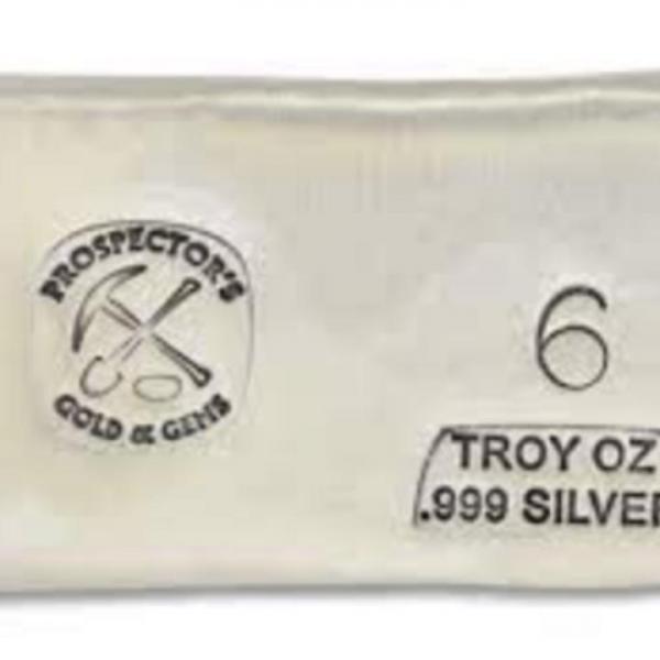 Photo of 6.0 oz Pure Silver Bar