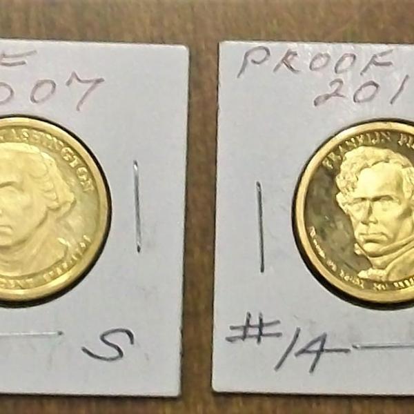 Photo of Presidential Dollars - Proofs