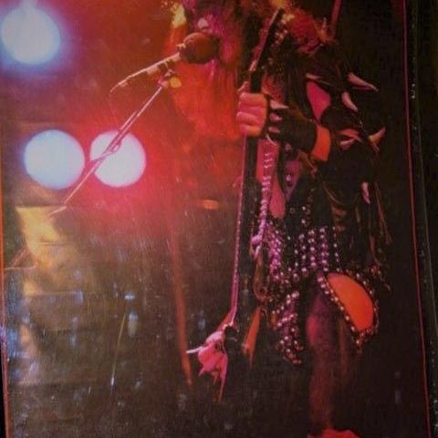 Photo of 1976 RARE KISS POSTER--GENE SIMMONS SOLO-LONDON FEATURES