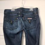 Hudson stretch blue jeans women's size 8