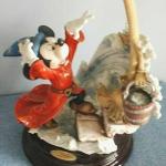 Mickey Mouse Sorcerer's Apprentice Figurine by Giuseppe Armani