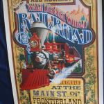Walt Disney Railroad Poster