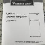refrigerator 2 door - small   - Magic Chef $200 OBO