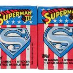 1983 Topps Superman 3 Trading Card Packs FACTORY SEALED