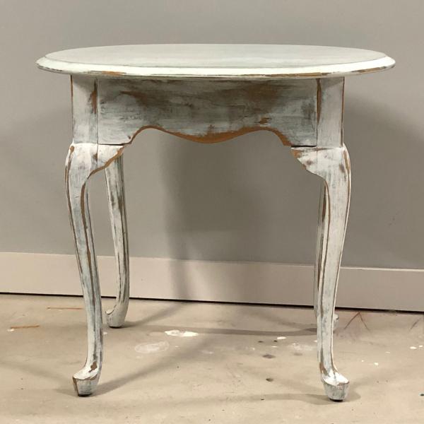Photo of Farmhouse White Up-cycled Table 