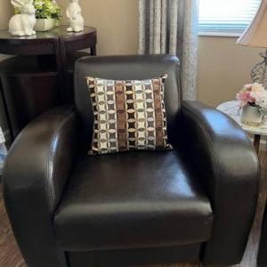 Photo of Leather Club Chair