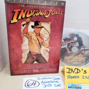 Photo of ADVENTURES OF INDIANA JONES COMPLETE MOVIE DVD COLLECTION Widescreen Collectible