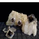 Bali Legacy 3pc Brazilian Smoky Quartz Jewelry Suit
